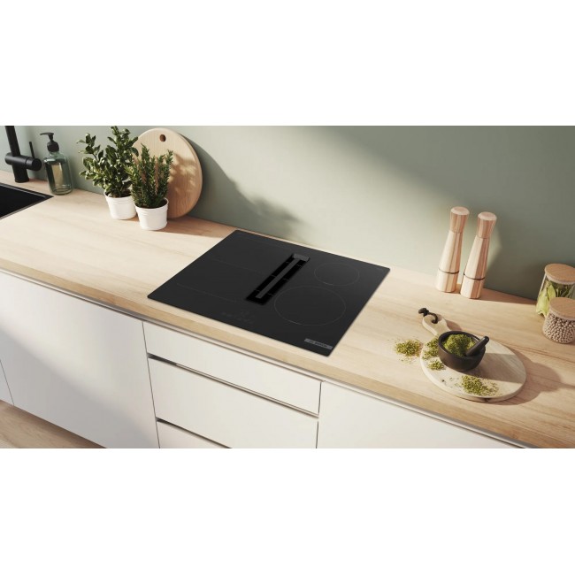 Bosch Serie 4 PVS611B16E hob Black Built-in 59.2 cm Zone induction hob 4 zone(s) Bosch Serie 4 PVS611B16E hob Black Built-in 59.2 cm Zone induction hob 4 zone(s)