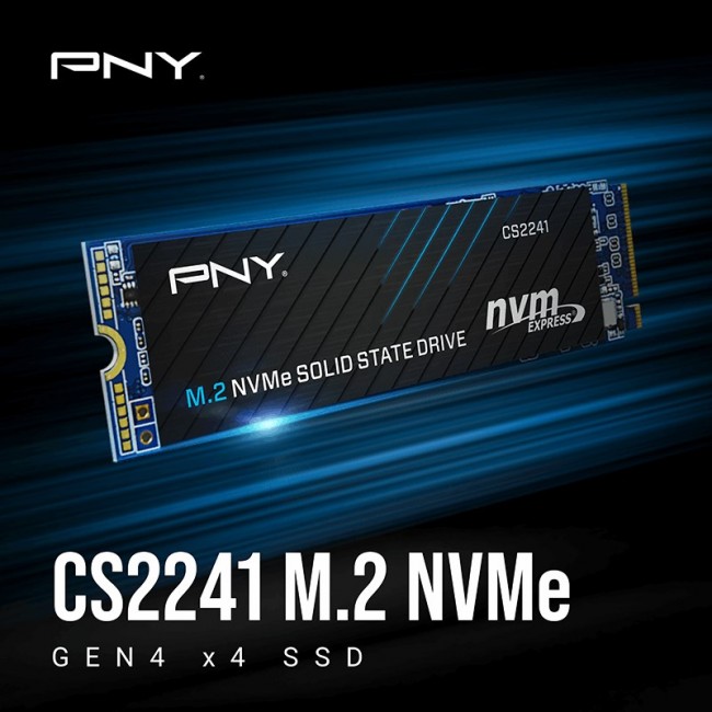 PNY CS2241 512GB M.2 NVME PCI Express 4.0 3D NAND Bulk