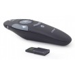 Gembird WP-L-11 wireless presenter RF Black