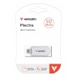 USB Flash Drive Verbatim Plectra 512 GB White USB Flash Drive Verbatim Plectra 512 GB White