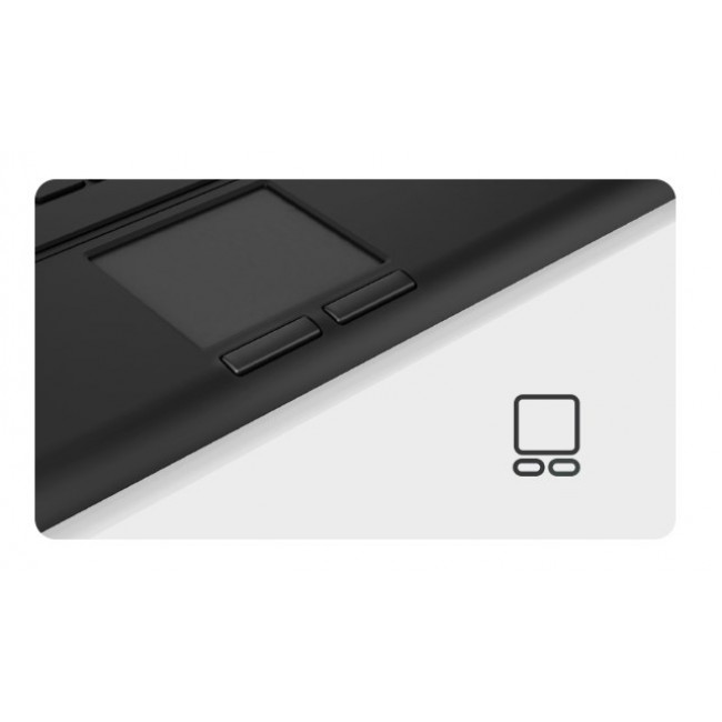 KeySonic KSK-5211ELU (DE) keyboard Home USB QWERTZ German Black