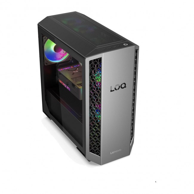 Lenovo LOQ Tower 26ADR10 Ryzen 7 8745HX 32GB DDR5 5200 1TB SSD GeForce RTX 5060 Ti 16GB Windows 11 Luna Grey / Eclipse Black