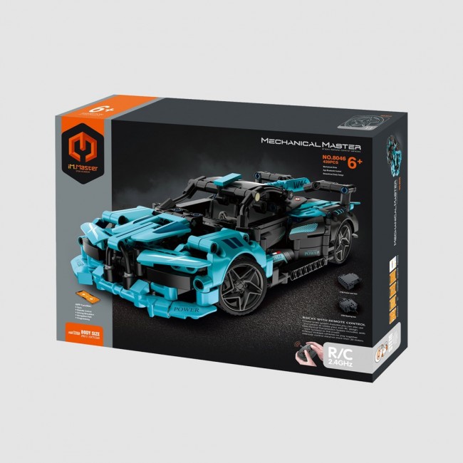 iM.Master RC Racing Car Blue 439 pieces