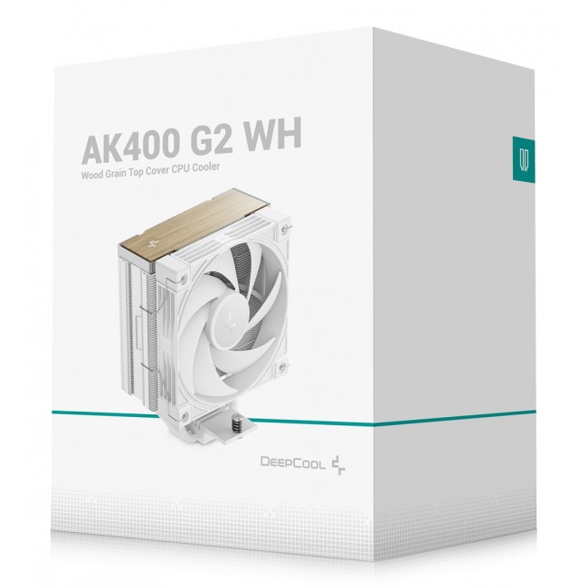 DeepCool AK400 G2 WH Processor Air cooler 12 cm White 1 pc(s)