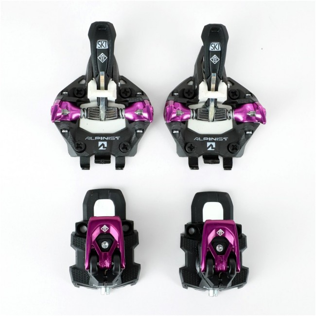 Wiązania skiturowe MARKER ALPINIST 8 (w/o brake) black_purple one size Wiązania skiturowe MARKER ALPINIST 8 (w/o brake) black_purple one size