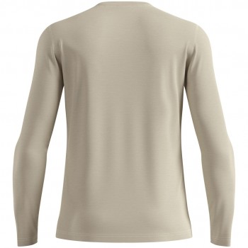 Bielizna termoaktywna z d ugim rękawem Odlo BL TOP crew neck l/s MERINO 160 szara M