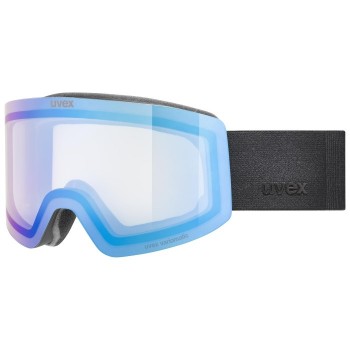 Uvex 5506812330 winter sport goggles Blue Unisex Cylindrical(flat) lens
