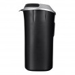 Shredder Activejet ASH-1201D, P-3, 25 l, 5x38 mm shreds, black and silver.