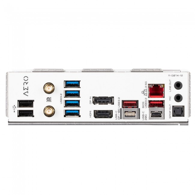 GIGABYTE Z790 AERO G Motherboard - Supports Intel Core 14th CPUs, up to 7600MHz DDR5 (OC), 1 PCIe 5.0+4xPCIe 4.0 M.2, Wi-Fi 6E, 2.5GbE LAN, USB 3.2 Gen 2x2 GIGABYTE Z790 AERO G Motherboard - Supports Intel Core 14th CPUs, up to 7600MHz DDR5 (OC), 1 PCIe 5.0+4xPCIe 4.0 M.2, Wi-Fi 6E, 2.5GbE LAN, USB 3.2 Gen 2x2