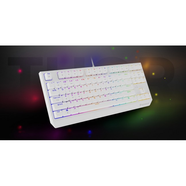 GENESIS Thor 230 TKL keyboard Gaming USB + RF Wireless + Bluetooth QWERTY White
