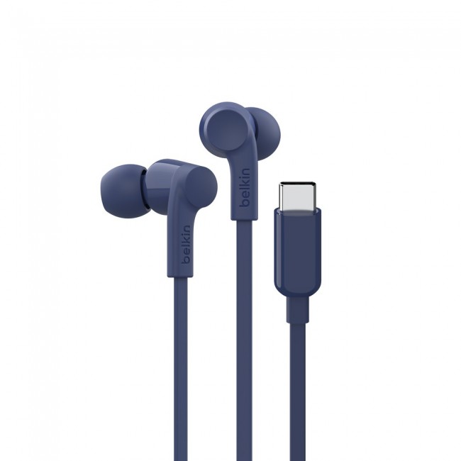 Belkin SoundForm Headset Wired In-ear Music/Everyday USB Type-C Blue Belkin SoundForm Headset Wired In-ear Music/Everyday USB Type-C Blue