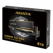 ADATA LEGEND 960 MAX M.2 4 TB PCI Express 4.0 3D NAND NVMe ADATA LEGEND 960 MAX M.2 4 TB PCI Express 4.0 3D NAND NVMe