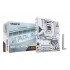 GIGABYTE B850 EAGLE WIFI7 ICE Motherboard - AMD Ryzen 9000 Series CPUs, 8+2+2 Phases Digital VRM, up to 8200MHz DDR5 (OC), 1xPCIe 5.0 + 2xPCIe 4.0 M.2, WIFI 7, 2.5 GbE LAN, USB 3.2 Gen 2