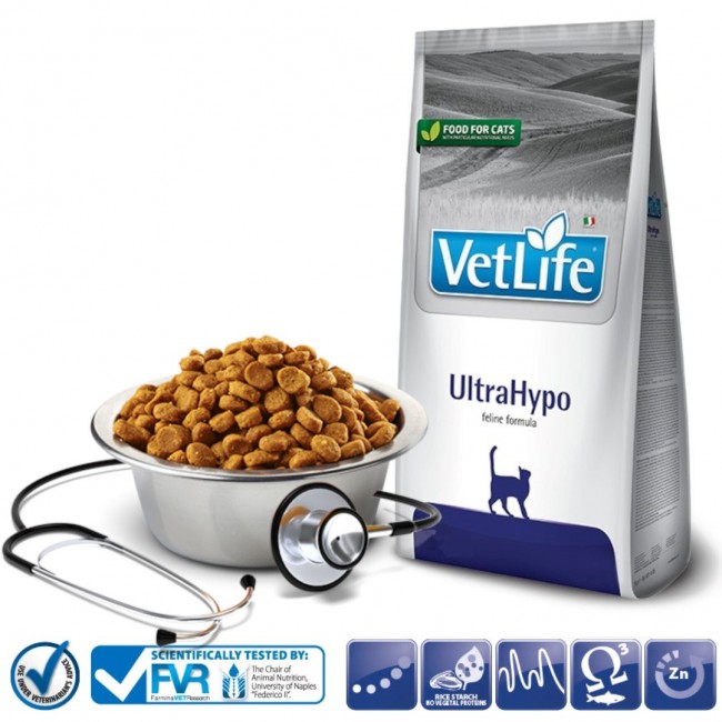 Farmina Vet Life Natural Diet Cat Ultrahypo 5kg Farmina Vet Life Natural Diet Cat Ultrahypo 5kg