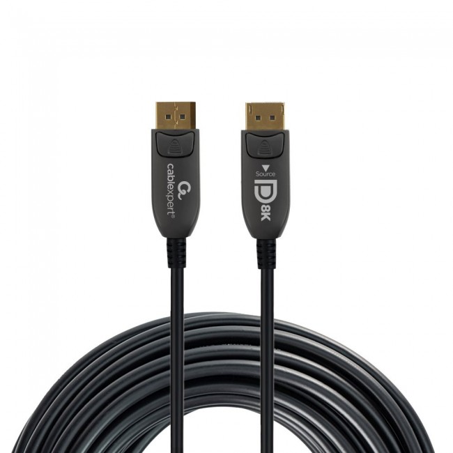 Gembird CC-DP8K-AOC-10M DisplayPort cable Black Gembird CC-DP8K-AOC-10M DisplayPort cable Black