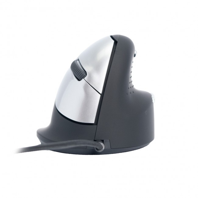 R-Go Tools Ergonomic mouse R-Go HE Break with break software, large (hand size 185 mm), right-handed, Wired, black