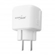 GreenBlue Remote-Controlled WiFi Outlet, Android/iOS/Alexa/Google Home, Timer, Wattmeter, Max 16A/3840W, GB735 W