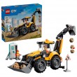 LEGO CITY 60480 Yellow Backhoe Loader