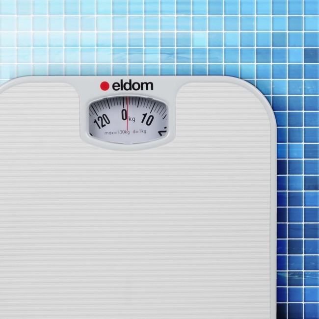 ELDOM PERSONAL MECHANICAL SCALE BR2016B WHITE