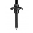 Trekking Poles LEKI SHERPA FX, 120 140 cm, black