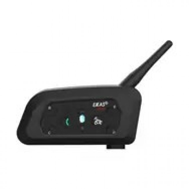 Domofon EJEAS V6PRO+ dla motocykli / zasięg 800m / 260h / IP67