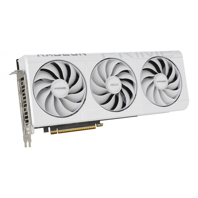 ASUS Prime -RX9070XT-O16G-WHITE AMD Radeon RX 9070 XT 16 GB GDDR6