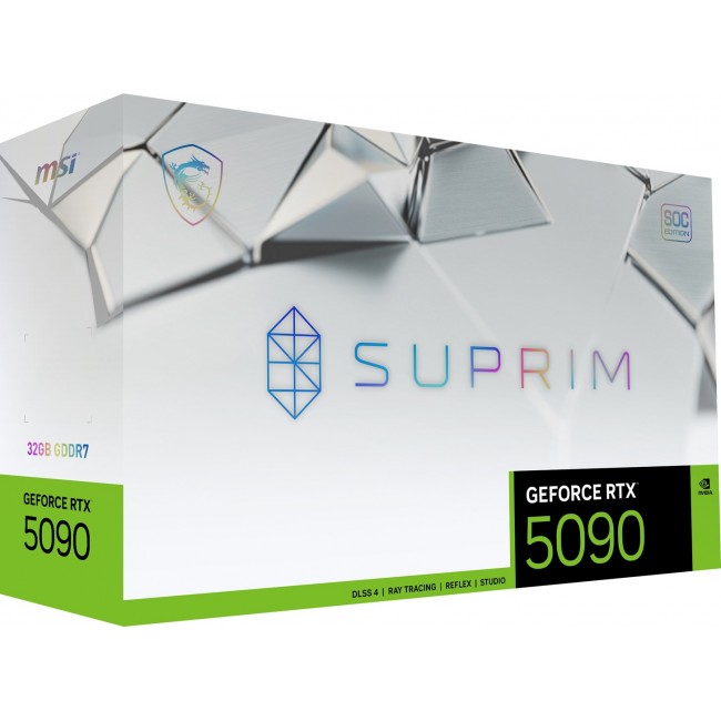MSI SUPRIM GEFORCE RTX 5090 32G SOC graphics card NVIDIA 32 GB GDDR7