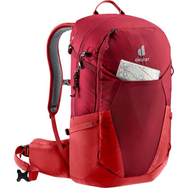 Deuter Futura 27 Women's hiking backpack Red