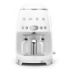 Smeg 50's Style Drip Filter Coffee Machine DCF02WHEU White