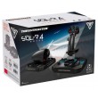 Thrustmaster Sol-R 4 HOTAS Black USB Joystick + engine control lever Analogue / Digital PC
