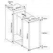 MPM MPM-185-CJI-18 combi-fridge Built-in 181 L E White MPM MPM-185-CJI-18 combi-fridge Built-in 181 L E White