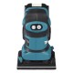 Makita DBO480Z portable sander Random orbital sander 14000 OPM Black, Blue 210 W