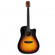 V-TONE VEAG1 CE VS - 4/4 electro-acoustic guitar, Vintage sunburst