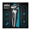 Braun Series 7 71-S7200cc Foil shaver Trimmer Black, Silver
