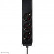 Neomounts DS22-840BL6 Desk socket with clamp and USB-C and USB-A ports - Quick charge