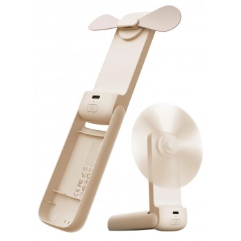 AECOOLY Pocket 01 Foldable Handheld Fan, Beige