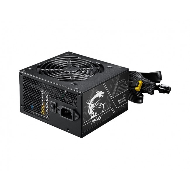 MSI MAG A650BN PCIE5 II power supply unit 650 W 20+4 pin ATX ATX Black MSI MAG A650BN PCIE5 II power supply unit 650 W 20+4 pin ATX ATX Black