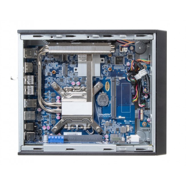 Shuttle XP slim XPC slim Barebone XH610G2 - S1700, Intel H610, 1xDP, 2xHDMI, 2 PCIe Slots (1x 16X & 1x X1), 2x Intel LAN (1G + 2.5G), 8x USB, 1x 2.5 Shuttle XP slim XPC slim Barebone XH610G2 - S1700, Intel H610, 1xDP, 2xHDMI, 2 PCIe Slots (1x 16X & 1x X1), 2x Intel LAN (1G + 2.5G), 8x USB, 1x 2.5