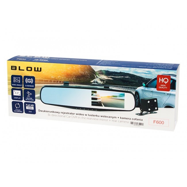 BLOW BLACKBOX DVR F600 dashcam Black