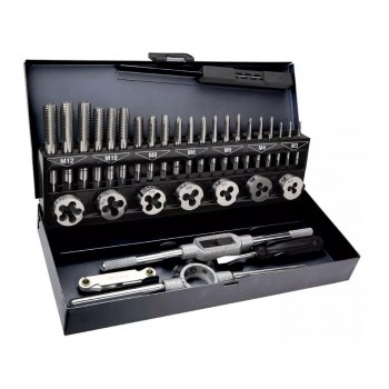 Topex M3-M12 chasers and threaders set of 32 pieces