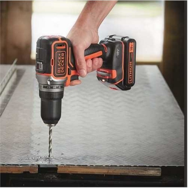 Black & Decker BL186N 1650 RPM Keyless Black, Orange Black & Decker BL186N 1650 RPM Keyless Black, Orange