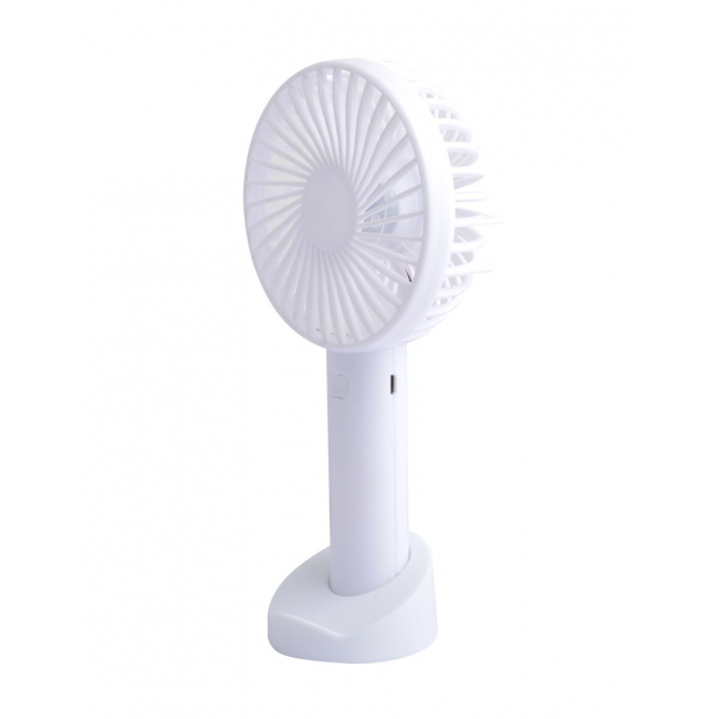 USB Rechargeable Handheld Fan white USB Rechargeable Handheld Fan white