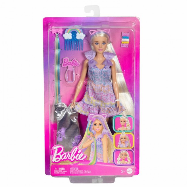 Barbie Fun & Fancy Doll & Accessories, Blonde Fashion Doll with Extra-Long Hair & 2 Looks Barbie Fun & Fancy Doll & Accessories, Blonde Fashion Doll with Extra-Long Hair & 2 Looks