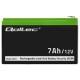 Qoltec 53076 AGM battery | 12V | 7Ah | Security Qoltec 53076 AGM battery | 12V | 7Ah | Security