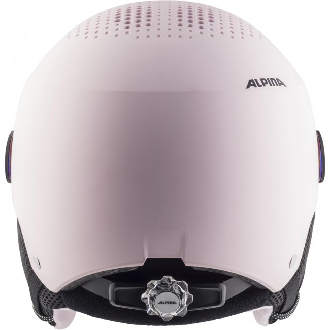 WINTER HELMET ALPINA ZUPO VISOR Q-LITE ROSE MATT 51-55 WINTER HELMET ALPINA ZUPO VISOR Q-LITE ROSE MATT 51-55