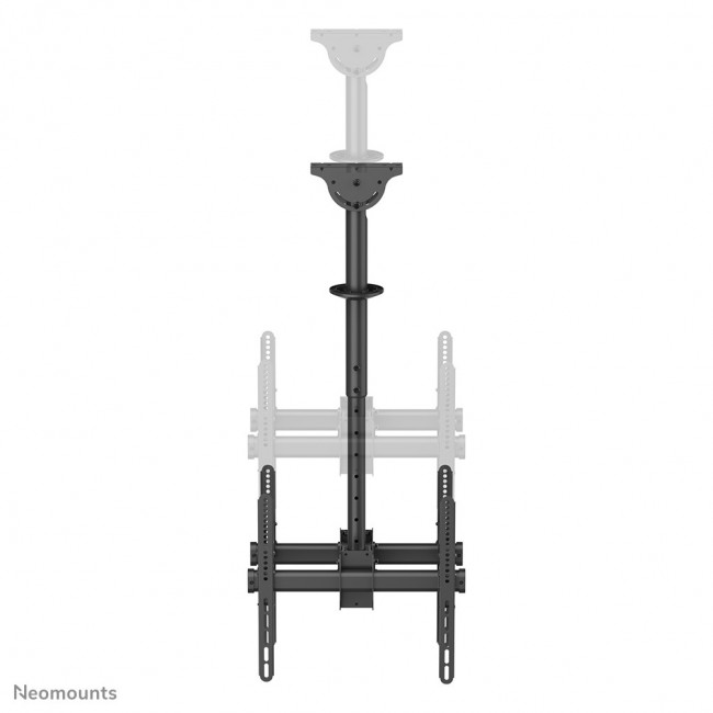 Neomounts NM-C440DBLACK Dual monitor/TV mount ceiling 32-60