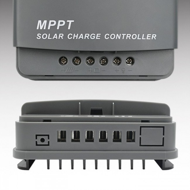 Qoltec Solar MPPT Charge Controller with Temperature Sensor 20A |12V/24V | LCD | 2 x USB Qoltec Solar MPPT Charge Controller with Temperature Sensor 20A |12V/24V | LCD | 2 x USB