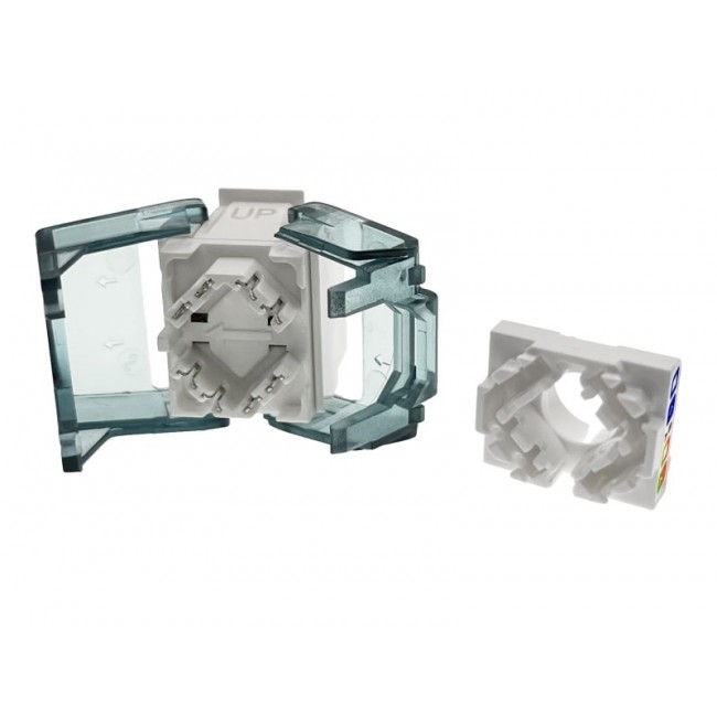 Alantec MB007-1 RJ45 toolless UTP cat.6A keystone module ALANTEC Plus - Enhanced transmission performance Alantec MB007-1 RJ45 toolless UTP cat.6A keystone module ALANTEC Plus - Enhanced transmission performance