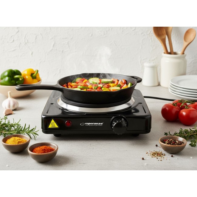 Esperanza EKH003K Black electric stove