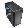 Sharkoon MK4W RGB Strip Micro Tower Black